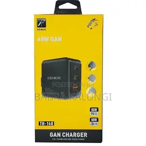 Senior USB C Wall Charger 3-Port Gan PD Fast Charging