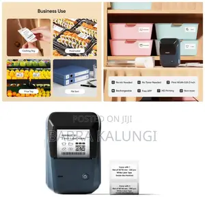 B1 2 Inch Thermal Label Maker With 1 Roll Free Tape