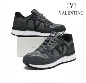 Original Grey Valentino Garavani Caravan Casual Sneakers