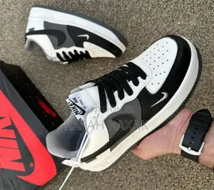 Original Nike Air Force 1 Low 07 White/Grey/Black Sneakers