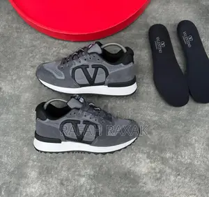 Grey Classy Valentino Garavani Casual Low Sneakers