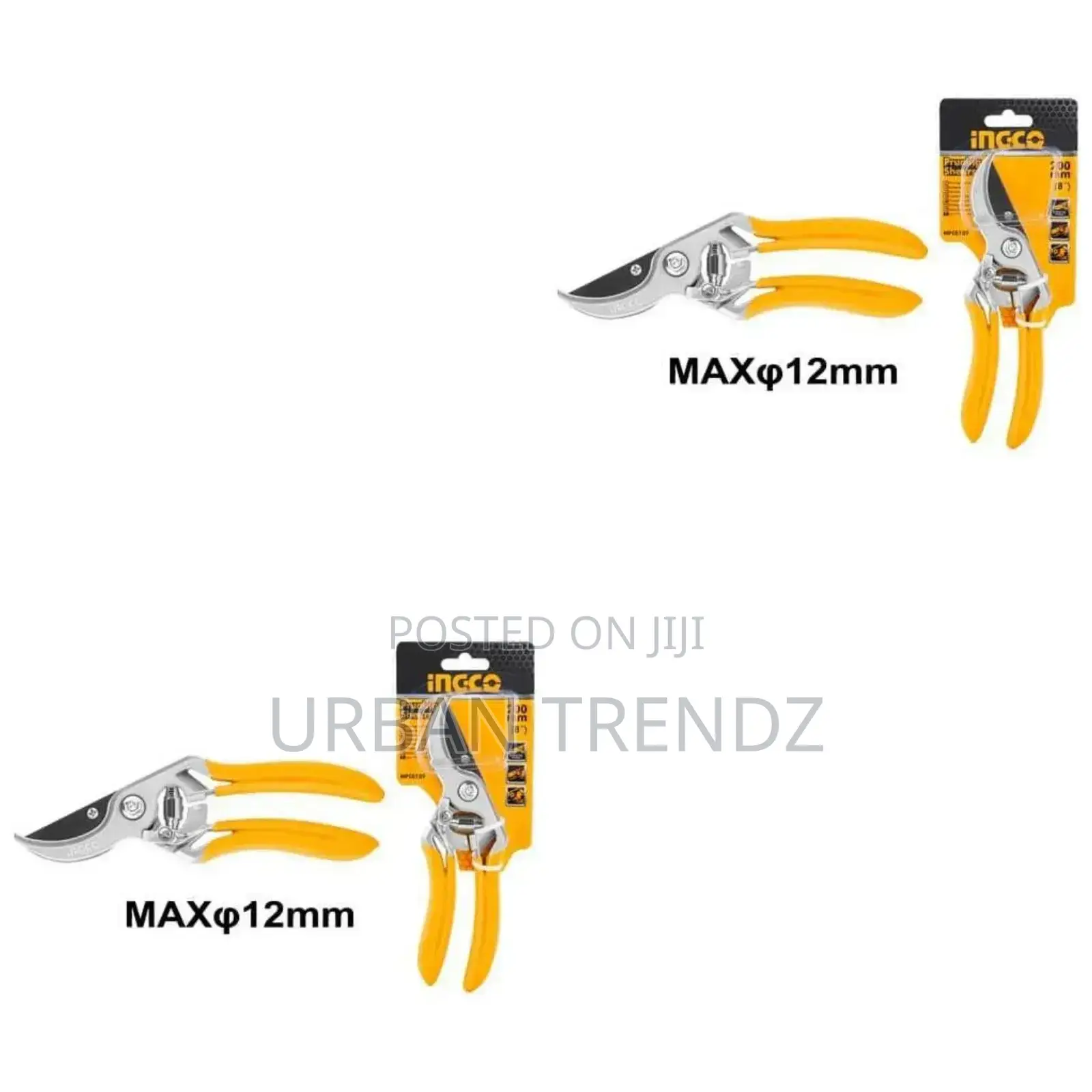 INGCO Pruning Shear - Orange / Black