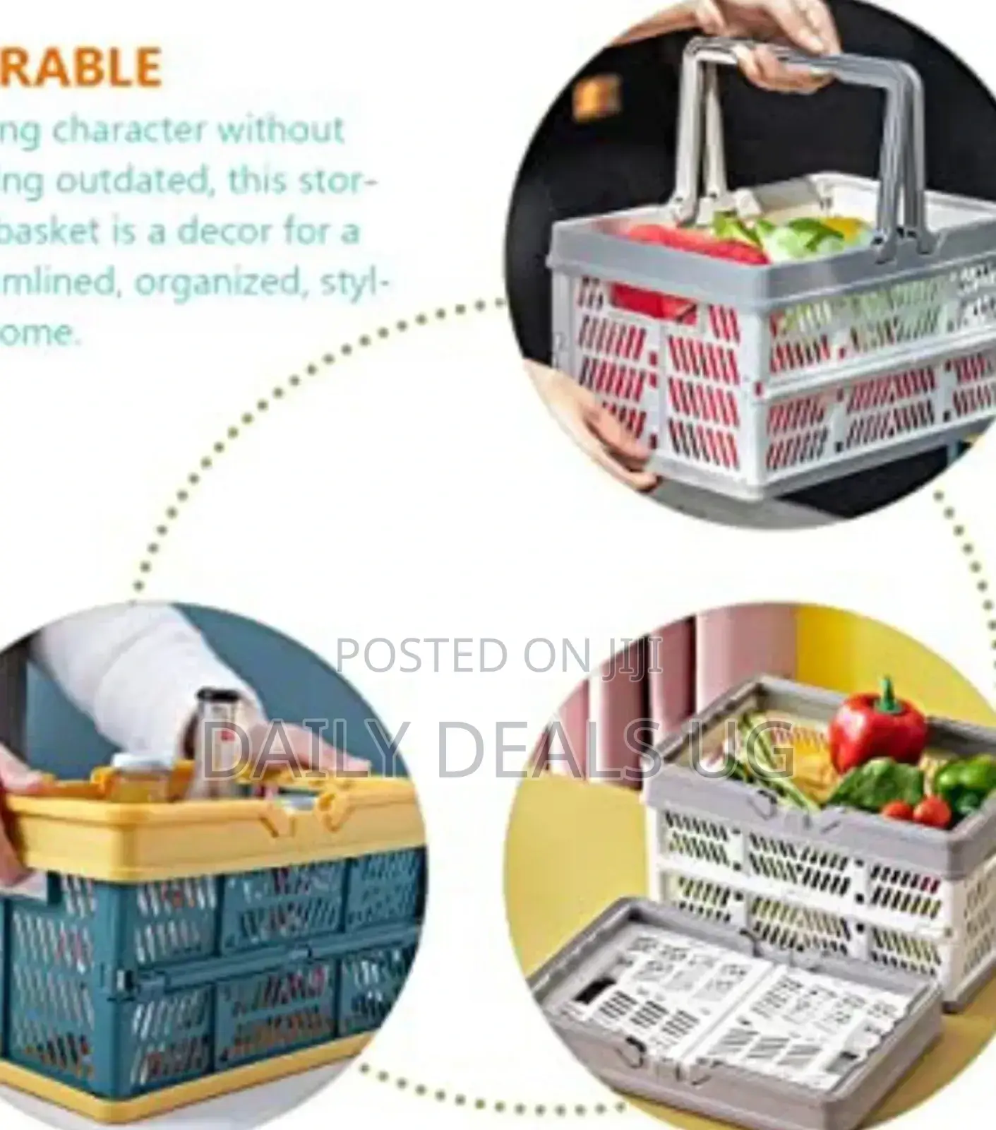Kitchen Storage Basket