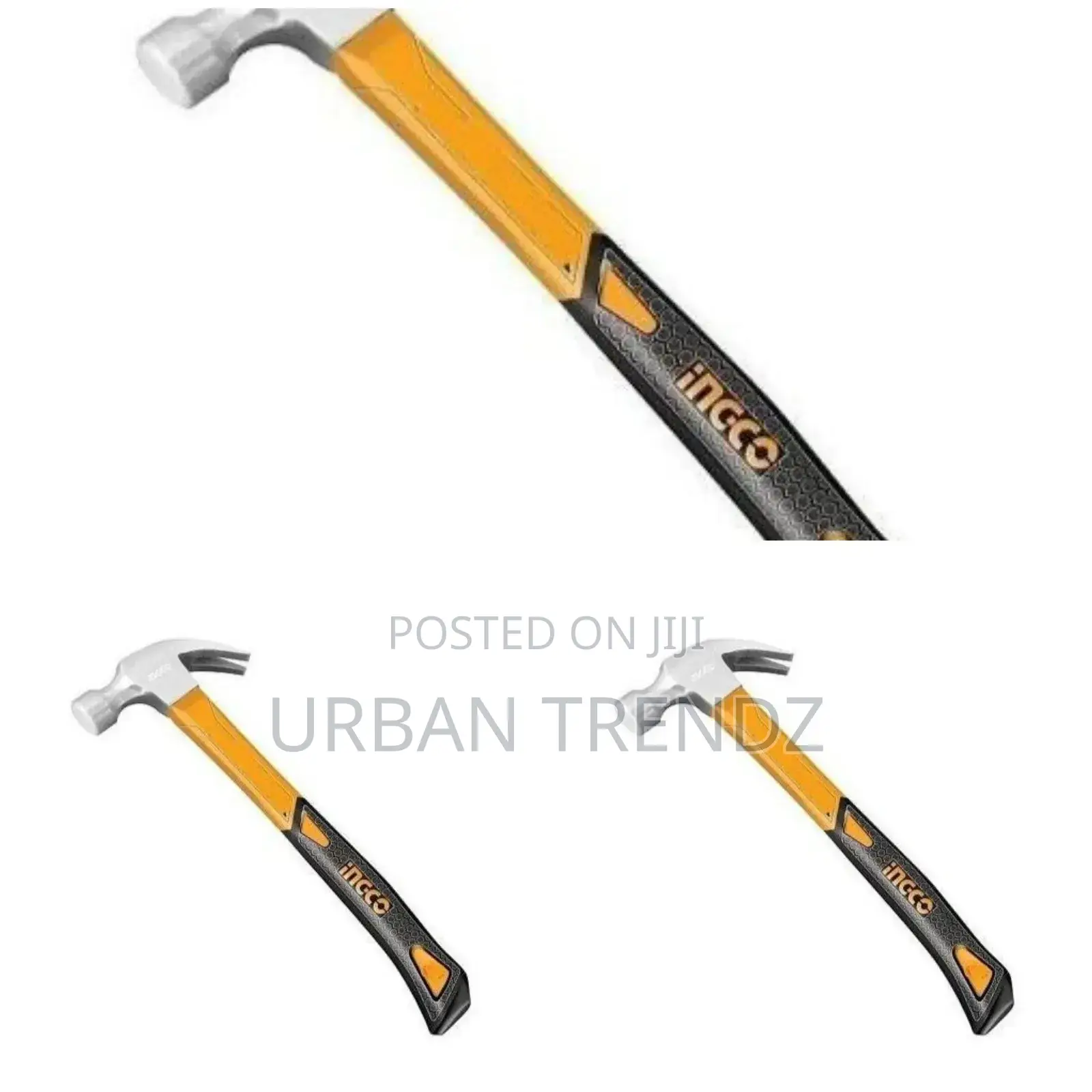INGCO Claw Hammer - Yellow