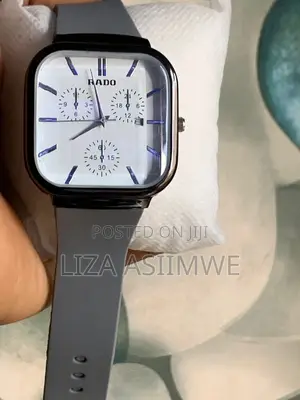 Grey Square Watch
