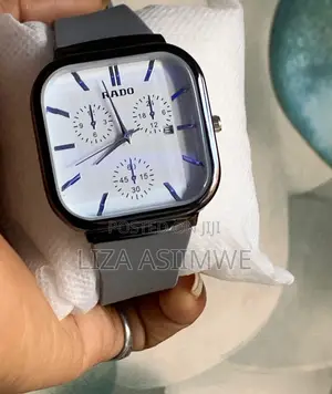 Grey Square Watch