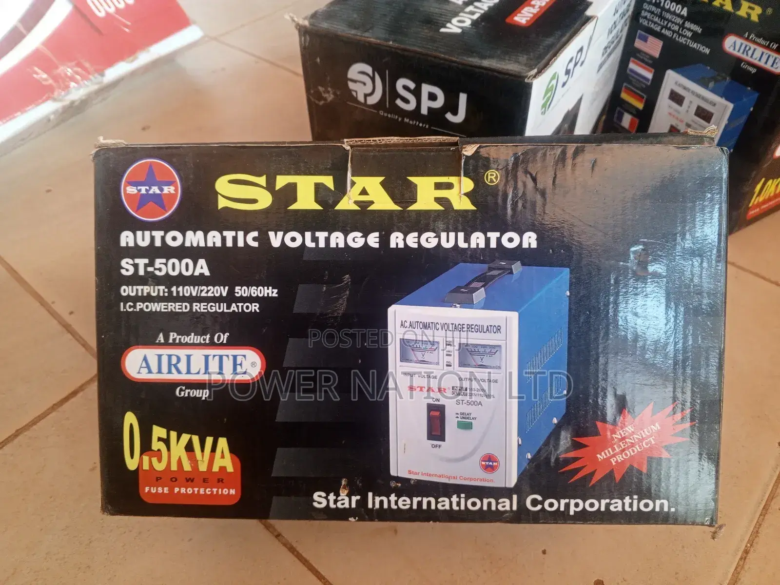 500w Stabilizer/Automatic Voltage Regulator