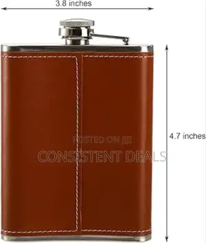 Whiskey Hip Flask Stainless Steel