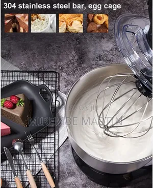 1000W 5.28-Qt Electric Stand Mixer White
