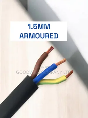 1.5mm 3core Armoured/Underground Cable