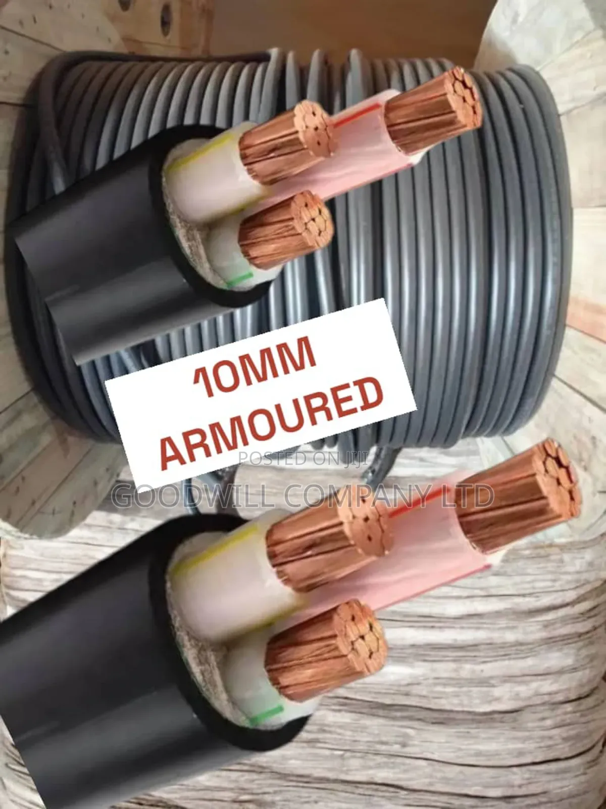 10mm 3core Armored/Underground Cable