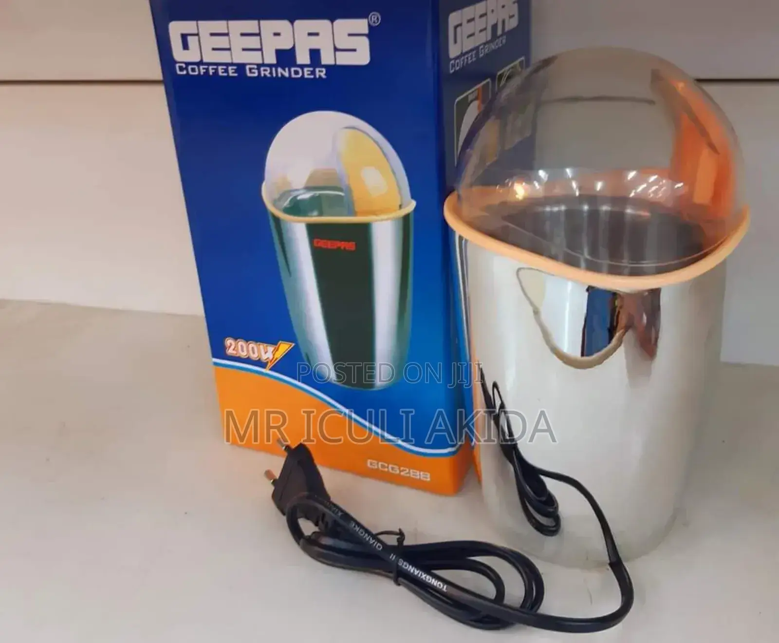 Geepas 200w Electric Coffee Grinder Machine