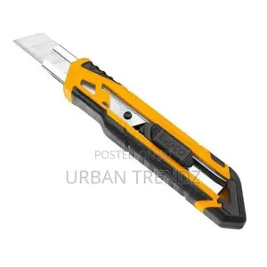 INGCO HKNS16518 Snap-Off Blade Knife - Black