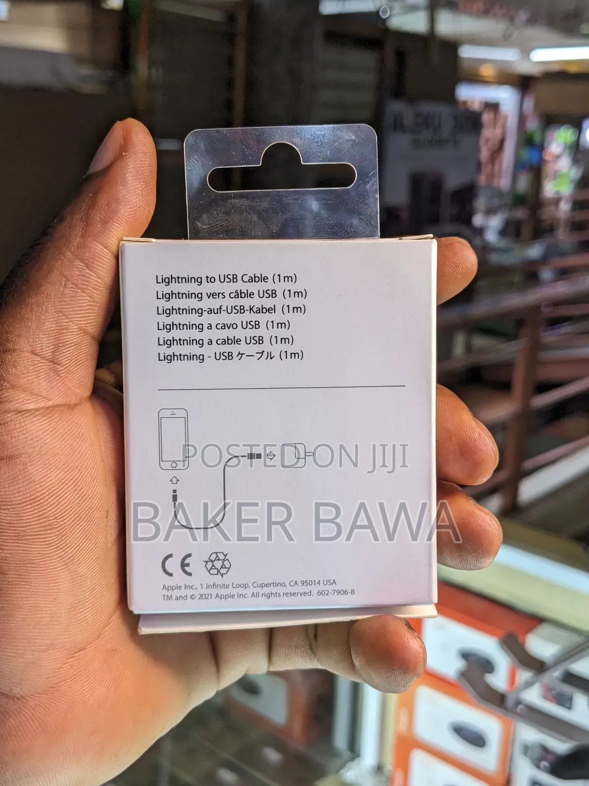 iPhone 7 Lightning to USB Cable