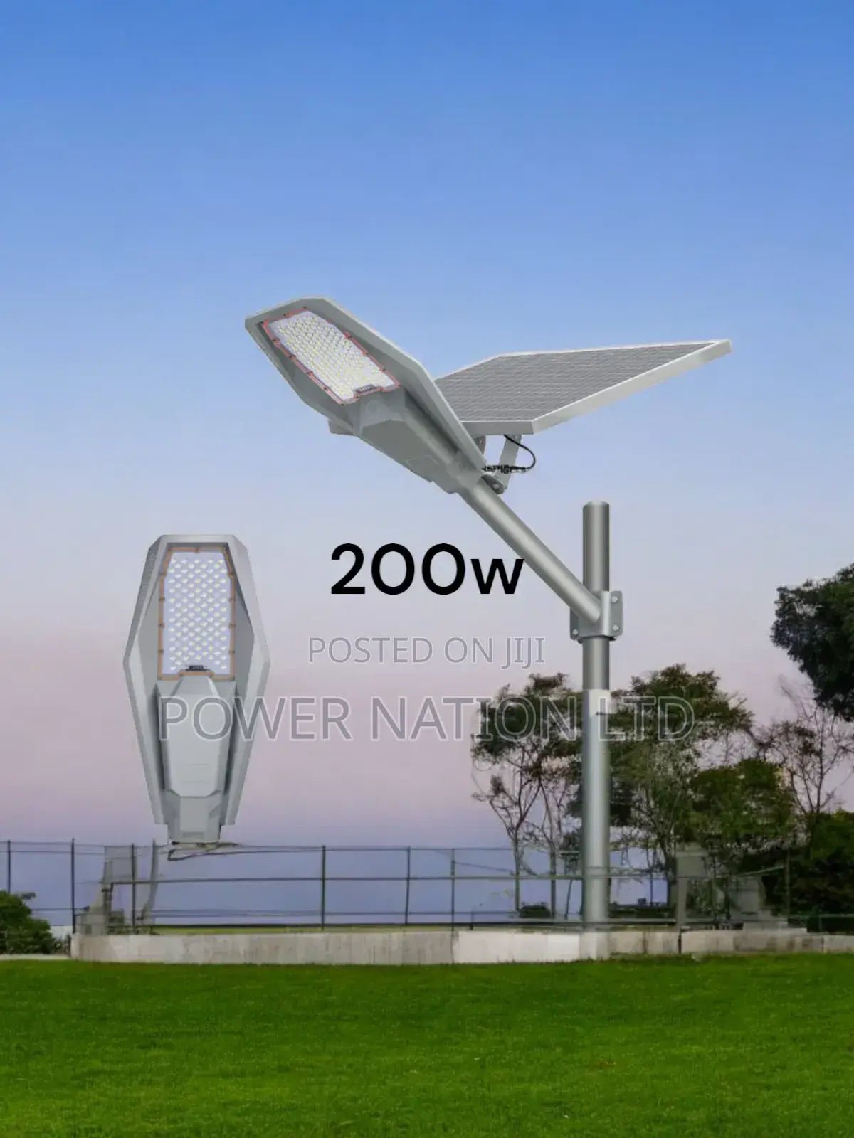 200w Warm Solar Street Light