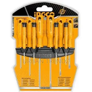 INGCO HKSD1058 10 PCS Screwdriver Precision Screwdriver Set