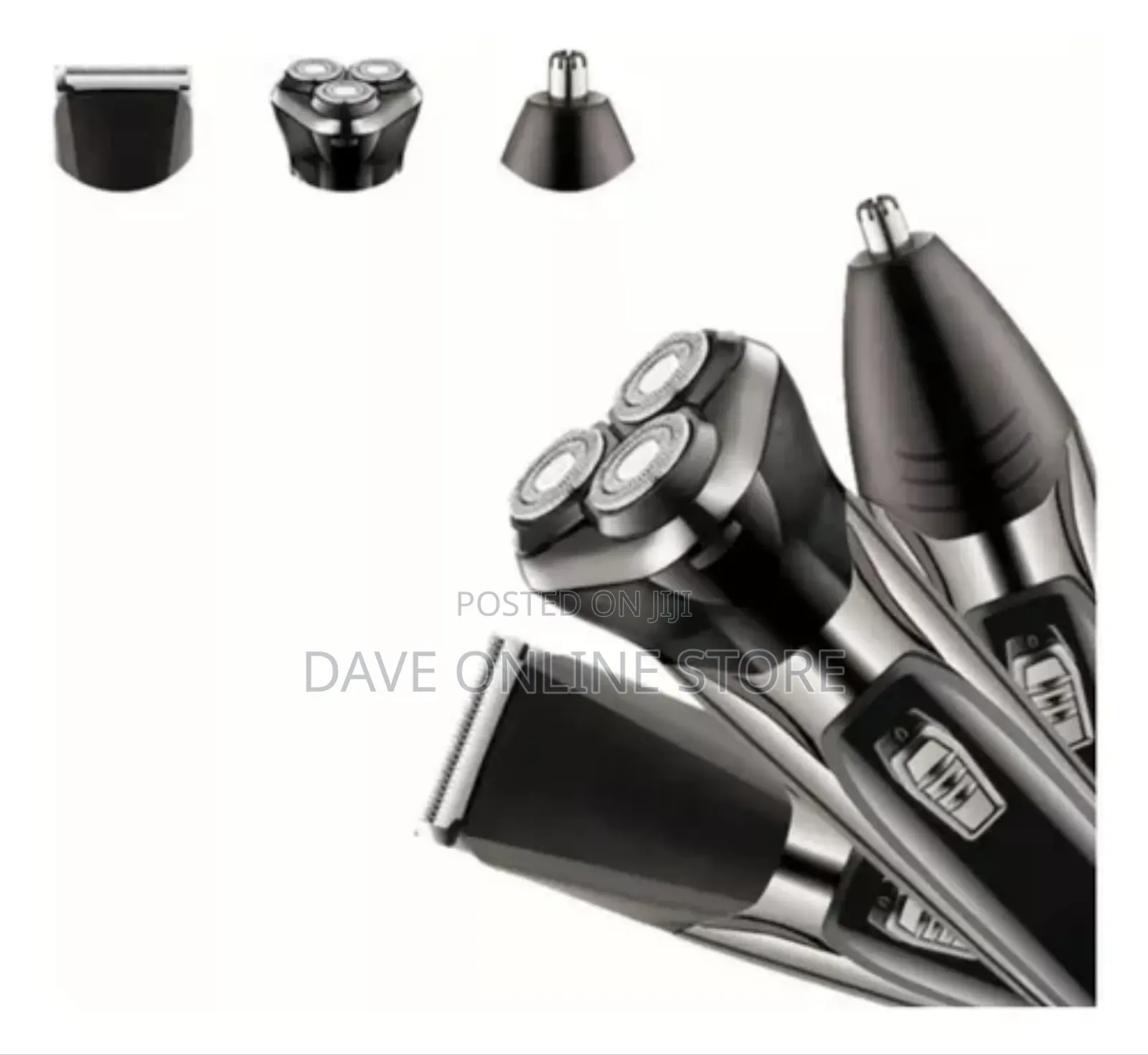 Three-Head Rechargeable Rotary Shaver for Men