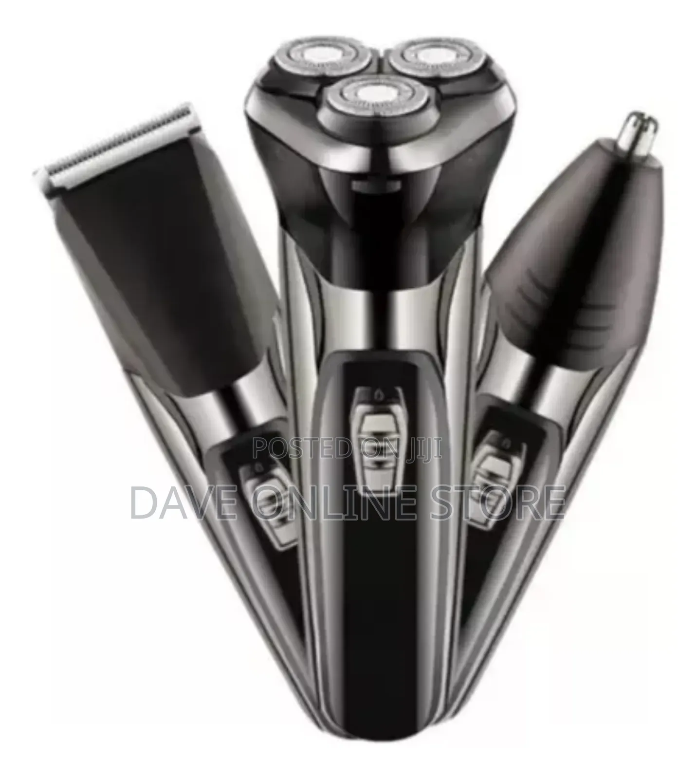 Three-Head Rechargeable Rotary Shaver for Men