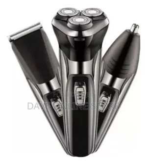 Three-Head Rechargeable Rotary Shaver for Men
