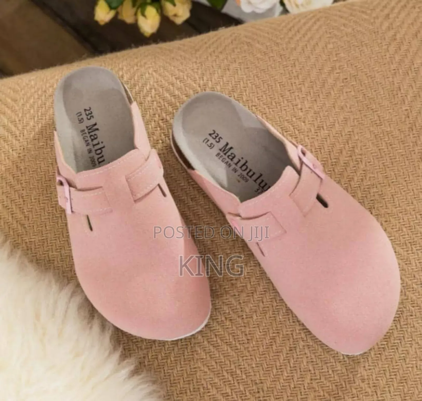 Nurturing Pink Birkenstock Boston Sandals