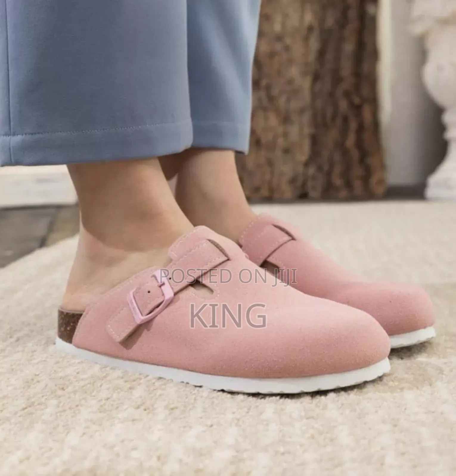 Swift Pink Birkenstock Boston Sandals