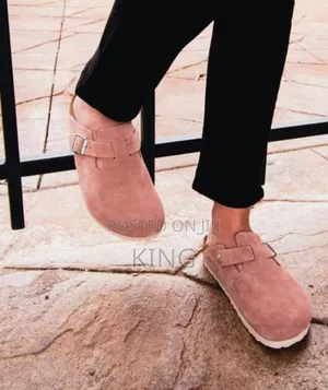 Alhletic Pink Birkenstock Boston Sandals