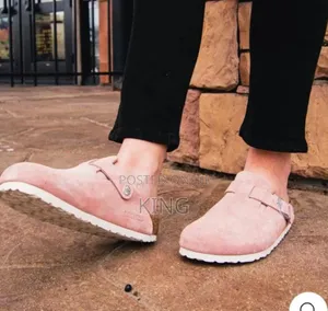 Serene Pink Birkenstock Boston Sandals