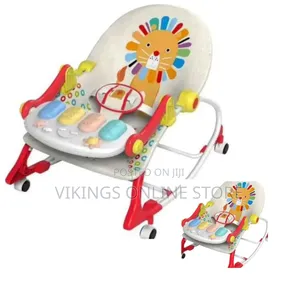 Generic Baby Safety Rockin Sleeping Swing With Light Music