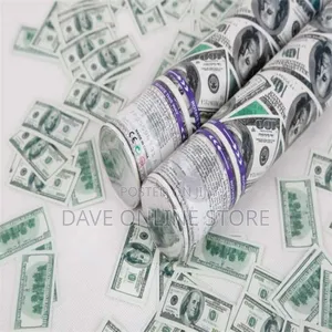 Money Paper Shooter Dollar Confetti Cannon Party Popper