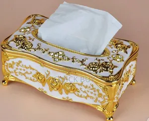 Wear Resistant Luxury Tissue Box Napkin Holder, Decorative