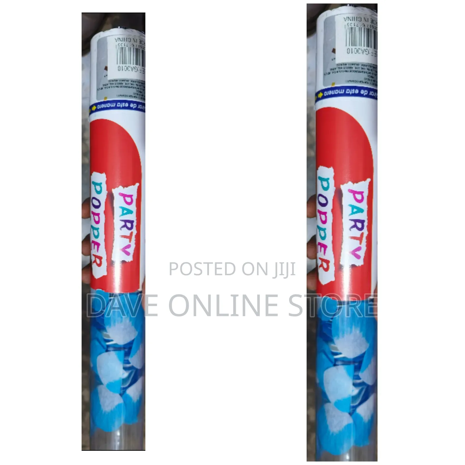 Blue Rose Petals Party Popper Confetti