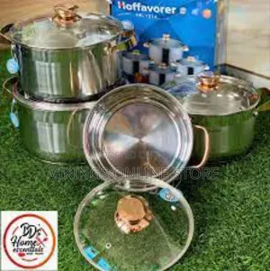 France Hoffarover 8 Pieces Cookware Set