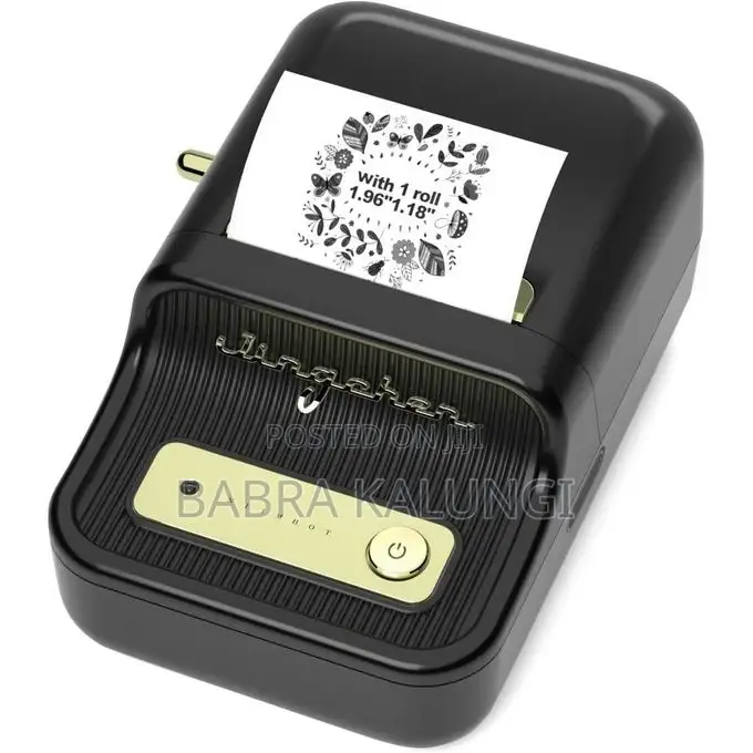 B21 2 Inch Thermal Label Maker With 1 Roll Free Tape