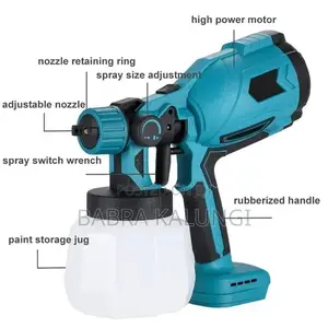 1000ML Cordless Electric Spray Gun Paint Sprayer Auto