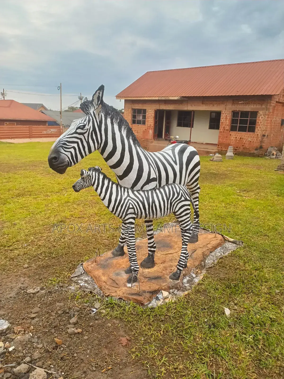 Zebra Sculpture
