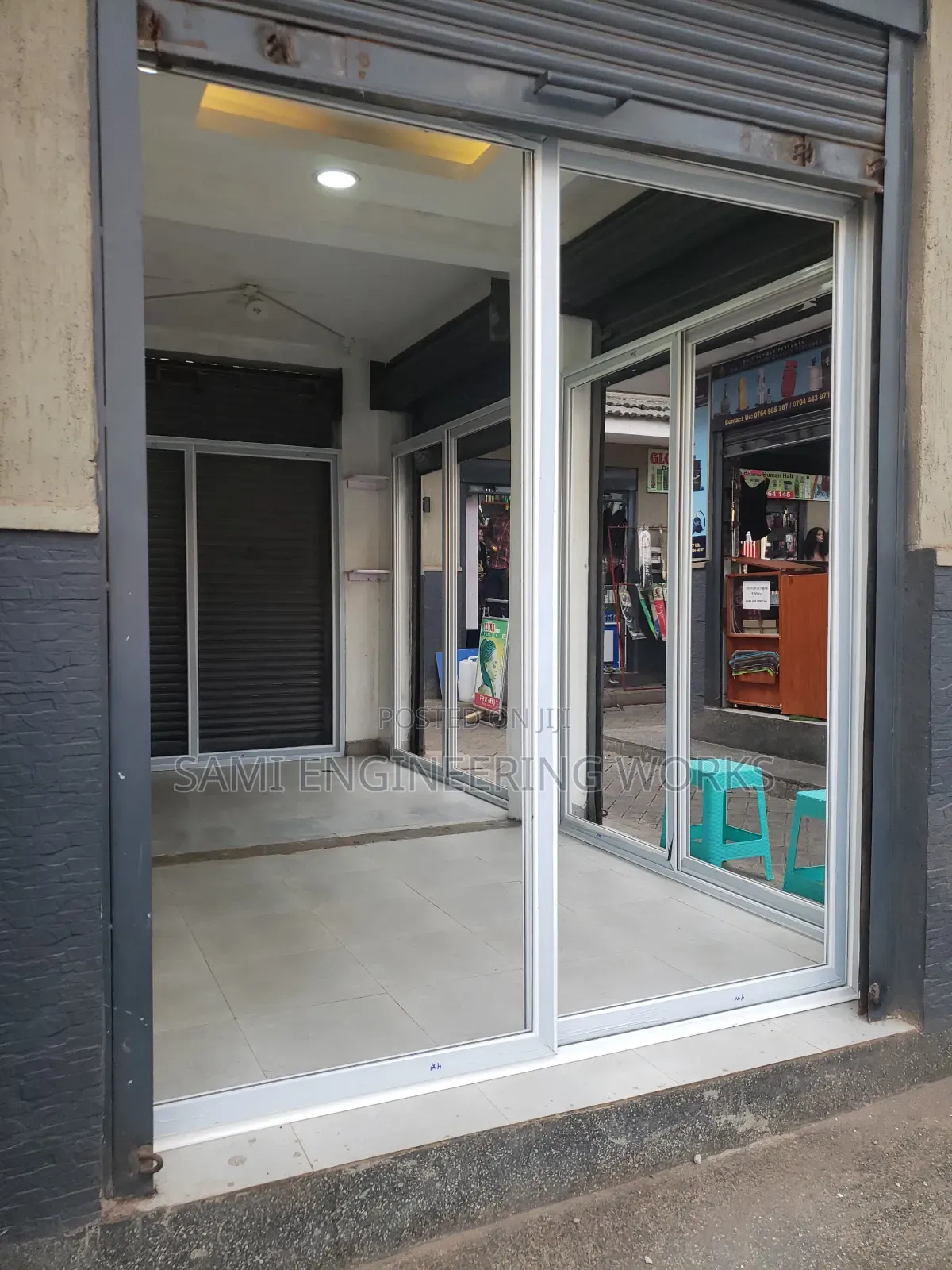 Aluminum Slidding Shop Front
