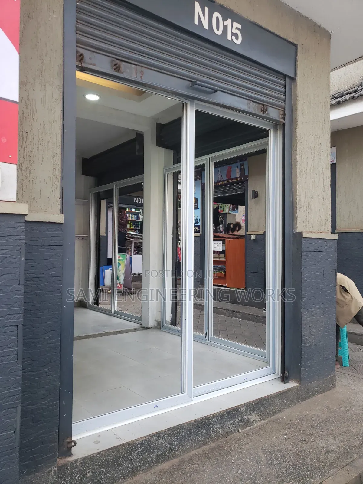 Aluminum Slidding Shop Front