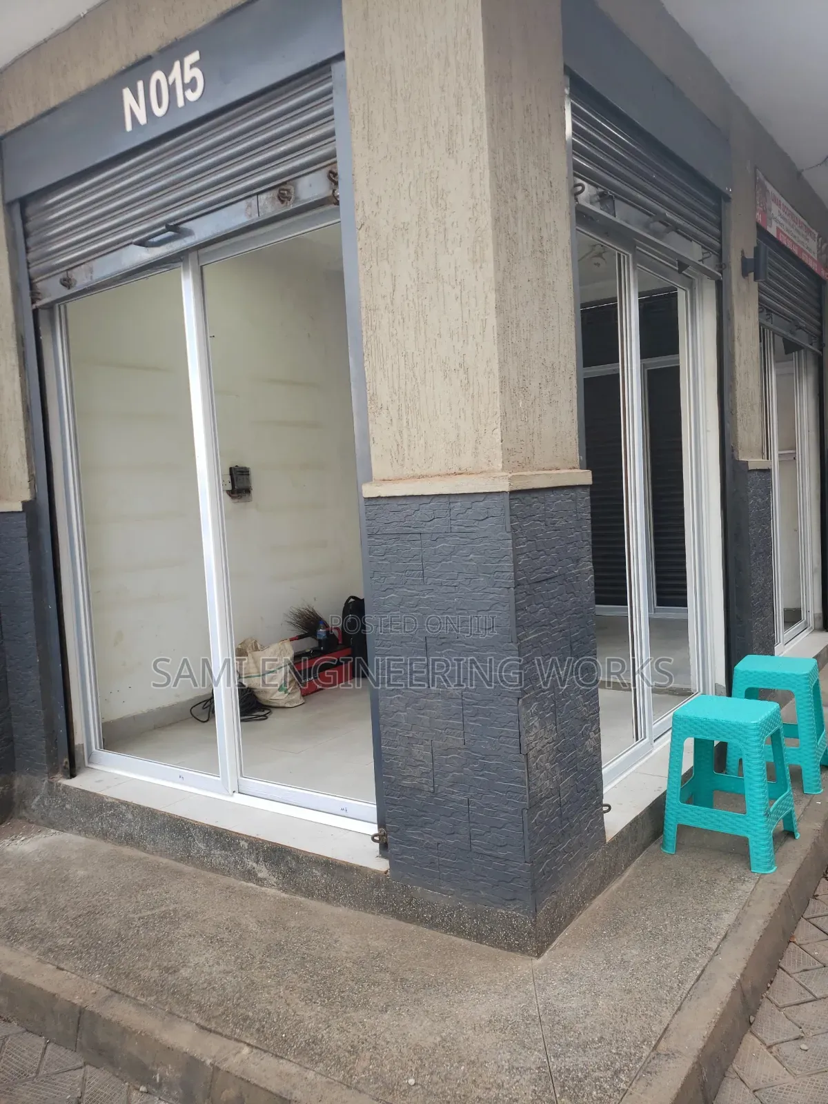 Aluminum Slidding Shop Front