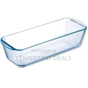 Pirex Glass Loaf Pan Mould Dish for Bread Baking