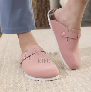 Vogue Birkenstock Boston Suede Leather Sandals