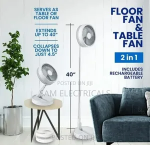 Portable Foldable Desktop Fan (Stand Fan