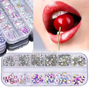 12-Grid Dental Tooth Gems