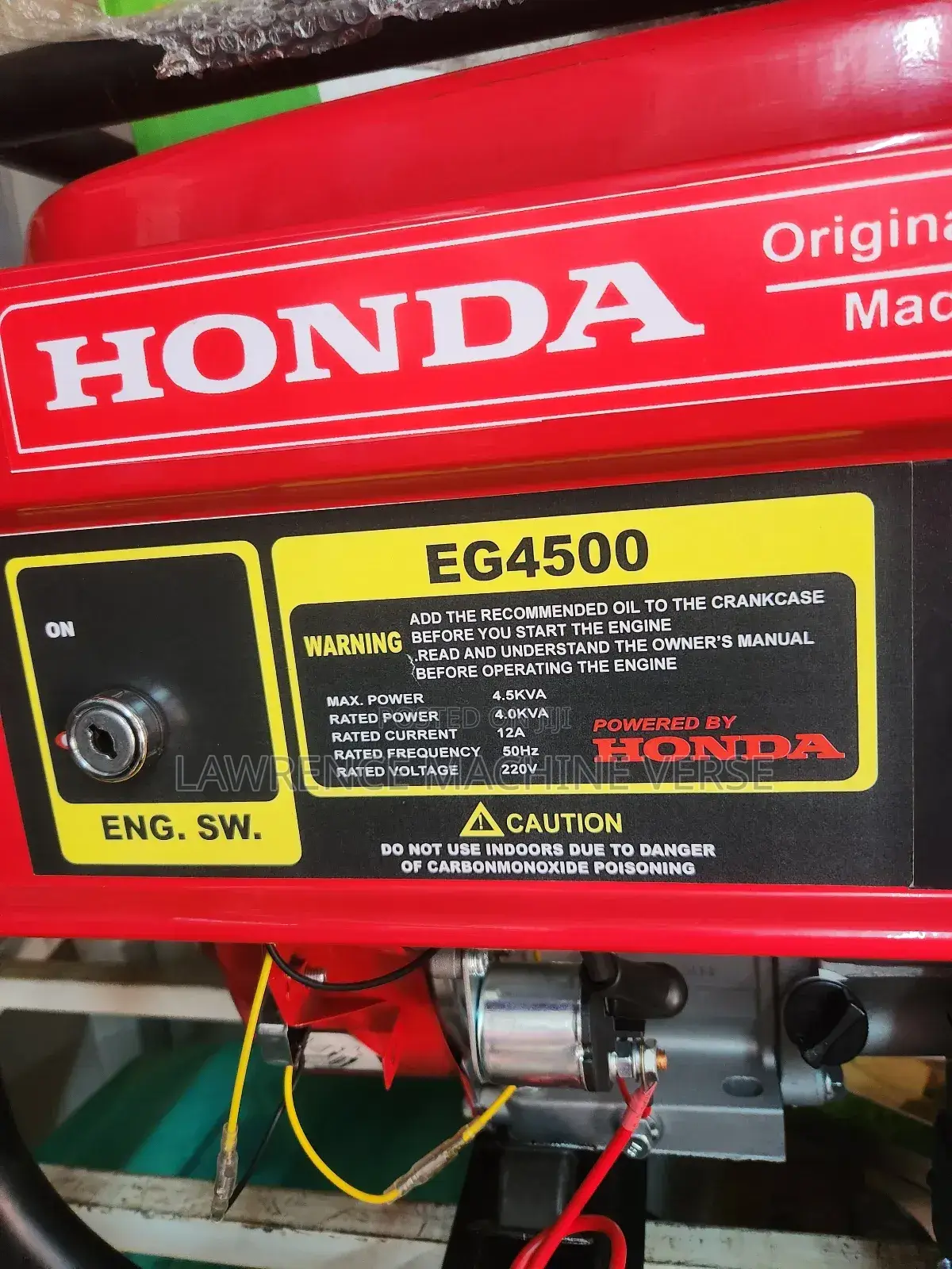 Honda Generator 5500 4kva