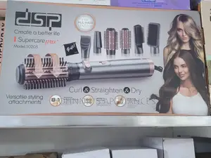 DSP Super Care Curl ,Straightener $ Dry 8in1