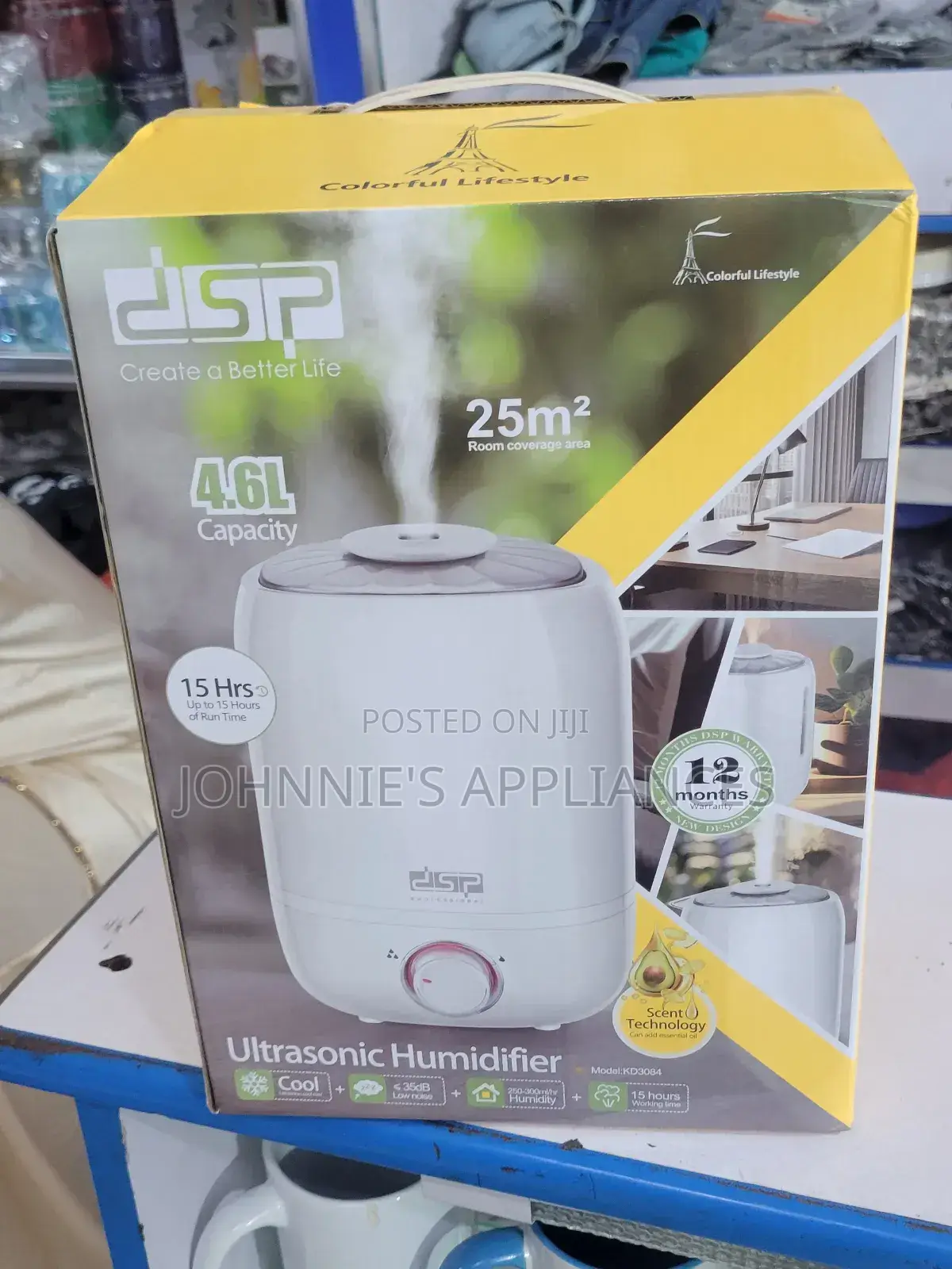 Dsp Electric Ultrasonic Humidifier