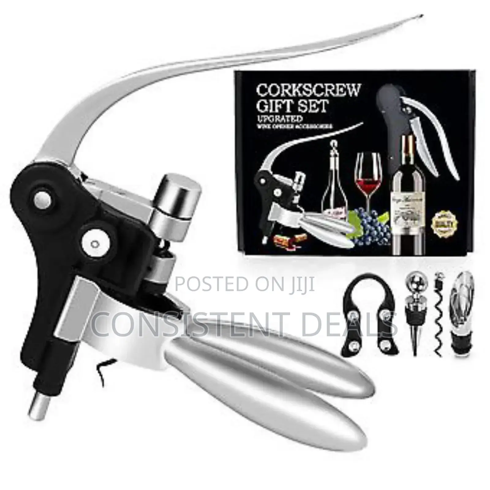 Corkscrew Wine Opener Kit Gift Set