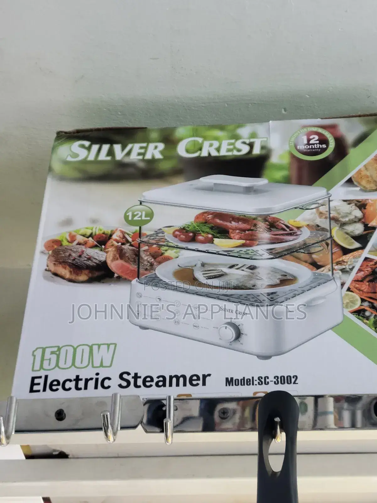 Silver Crest Electric Food Steamer