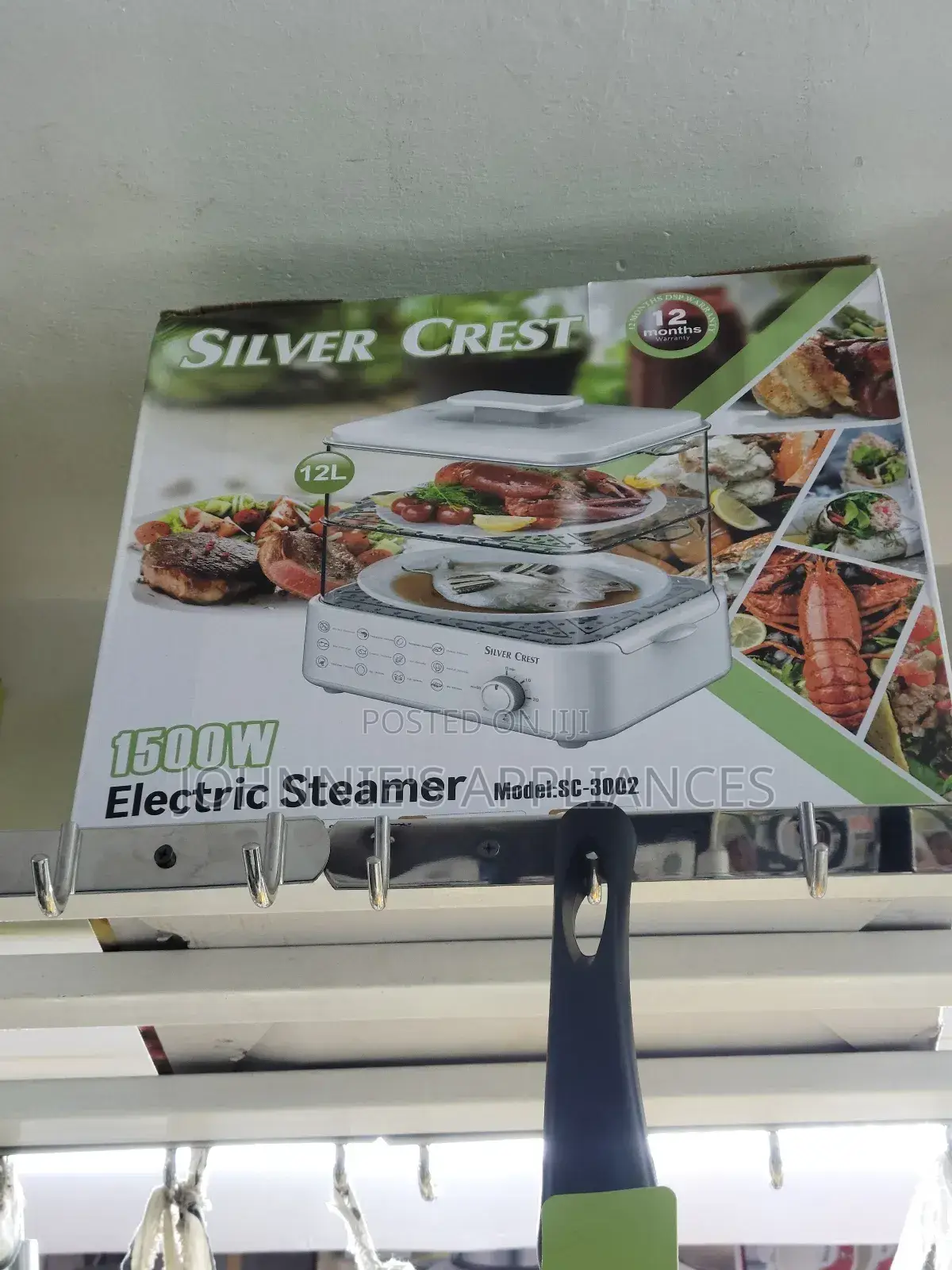Silver Crest Electric Food Steamer