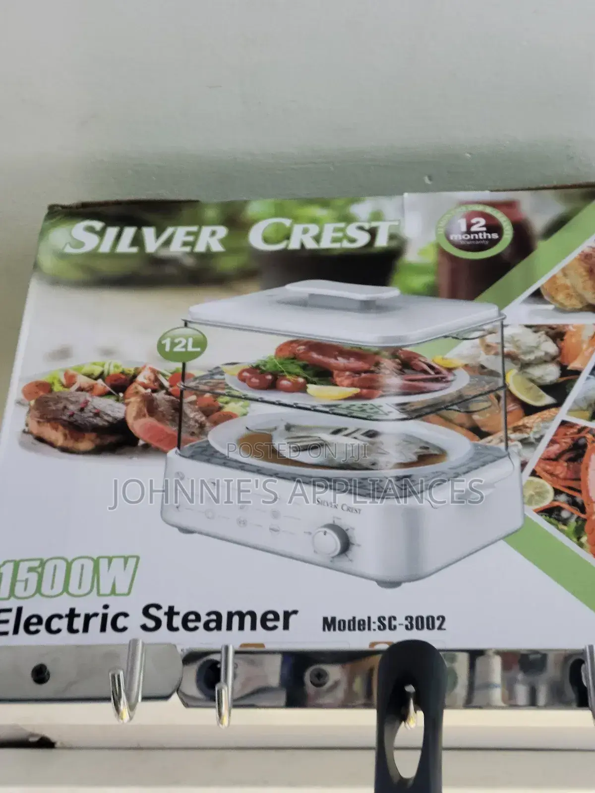 Silver Crest Electric Food Steamer