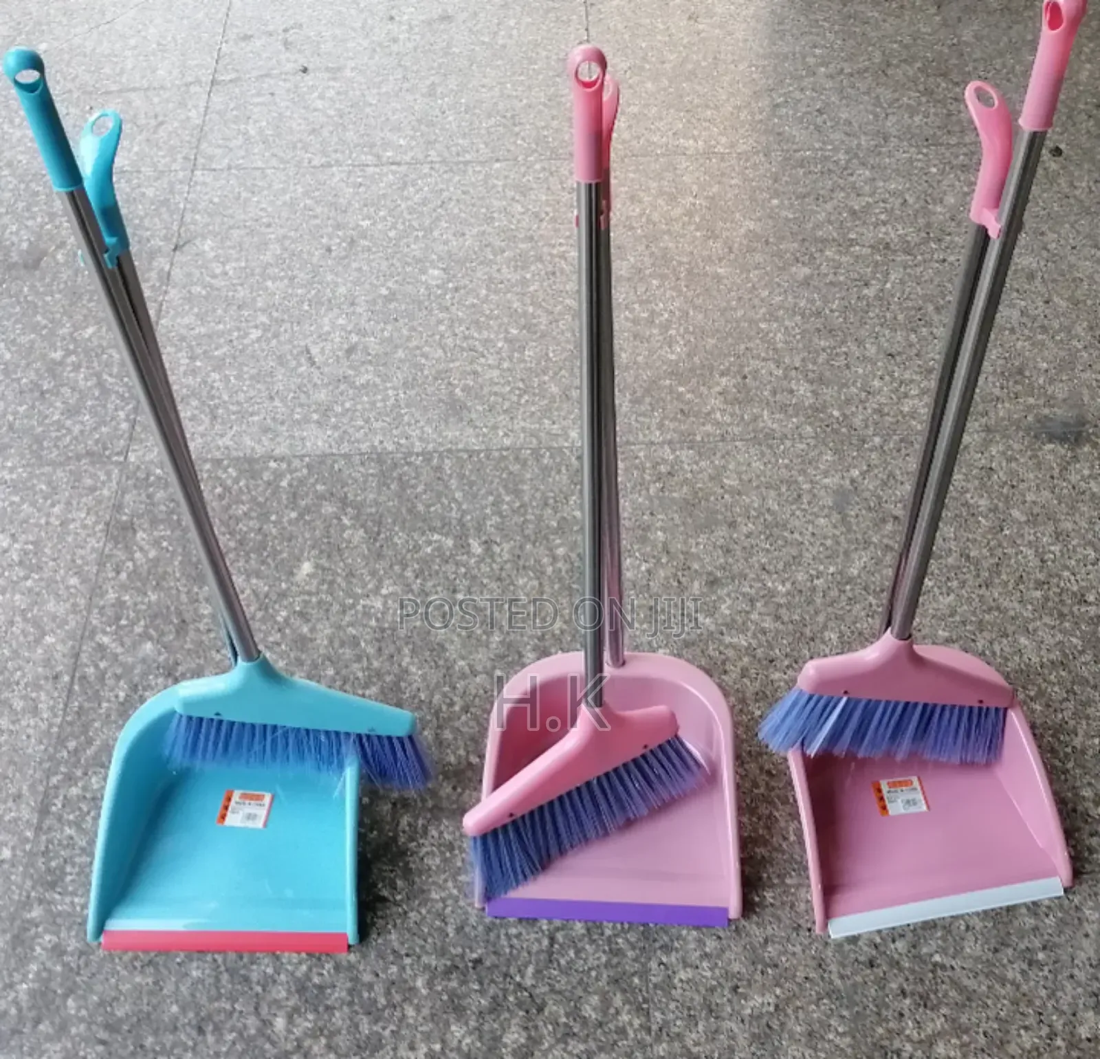 Soft Hair Broom and Trash Shovel